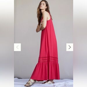 NWT Anthropologie Saturday Sunday Trudie Lace Maxi Dress M but fits like XL